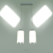 3d model Pendant lamp 50001-2 (chrome) - preview