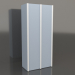 3d model Wardrobe MW 05 paint (1260x667x2818, option 2) - preview