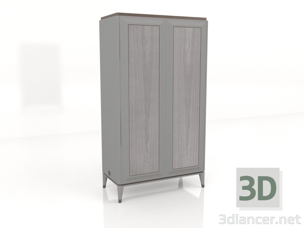 3D Modell Hochschrank (B124) - Vorschau