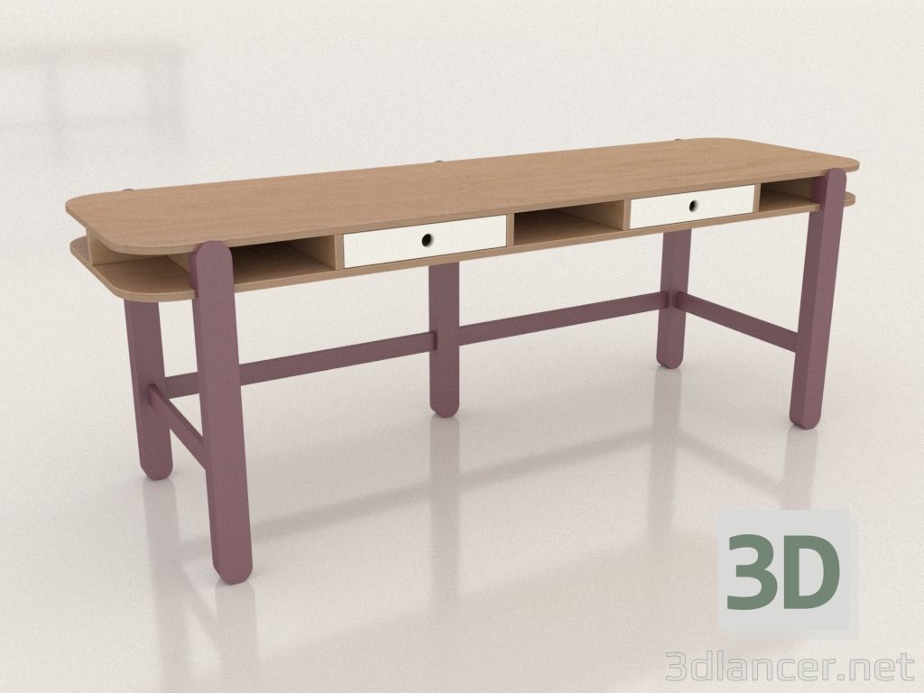 modèle 3D Bureau TUNE T2 (TXTTA1) - preview