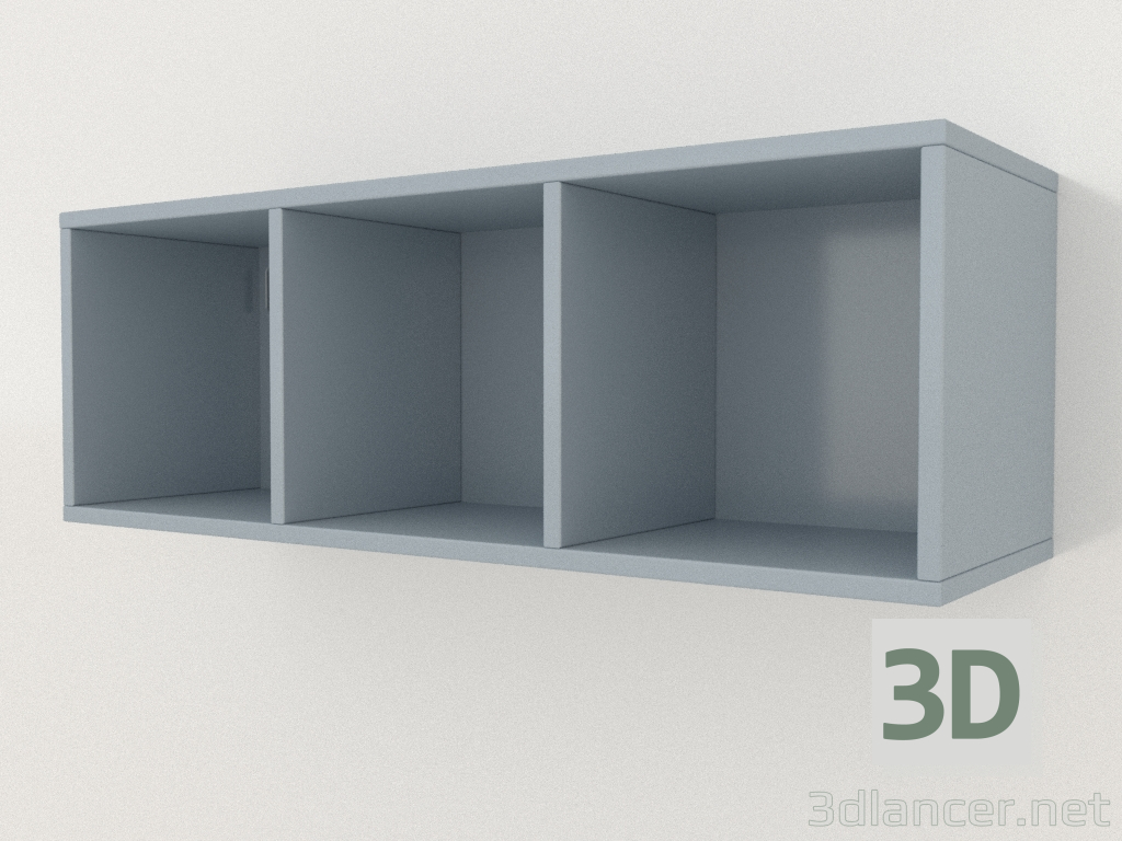 3D Modell Bücherregal-MODUS U (PQDUA2) - Vorschau