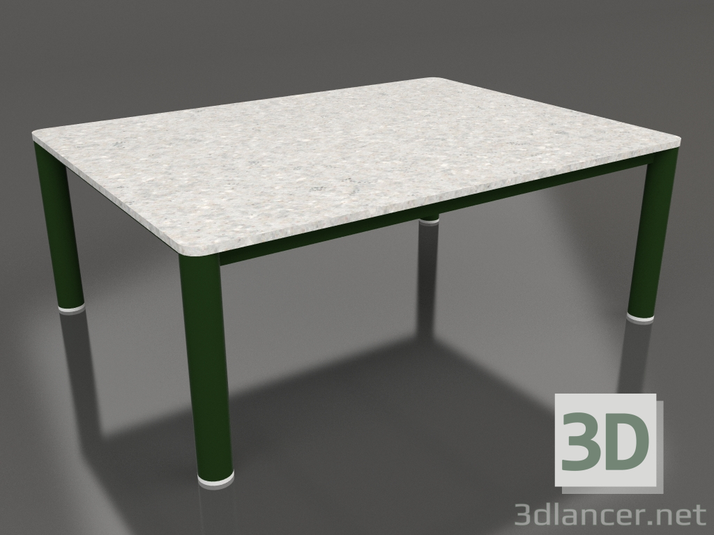 3D Modell Couchtisch 70×94 (Flaschengrün, DEKTON Sirocco) - Vorschau