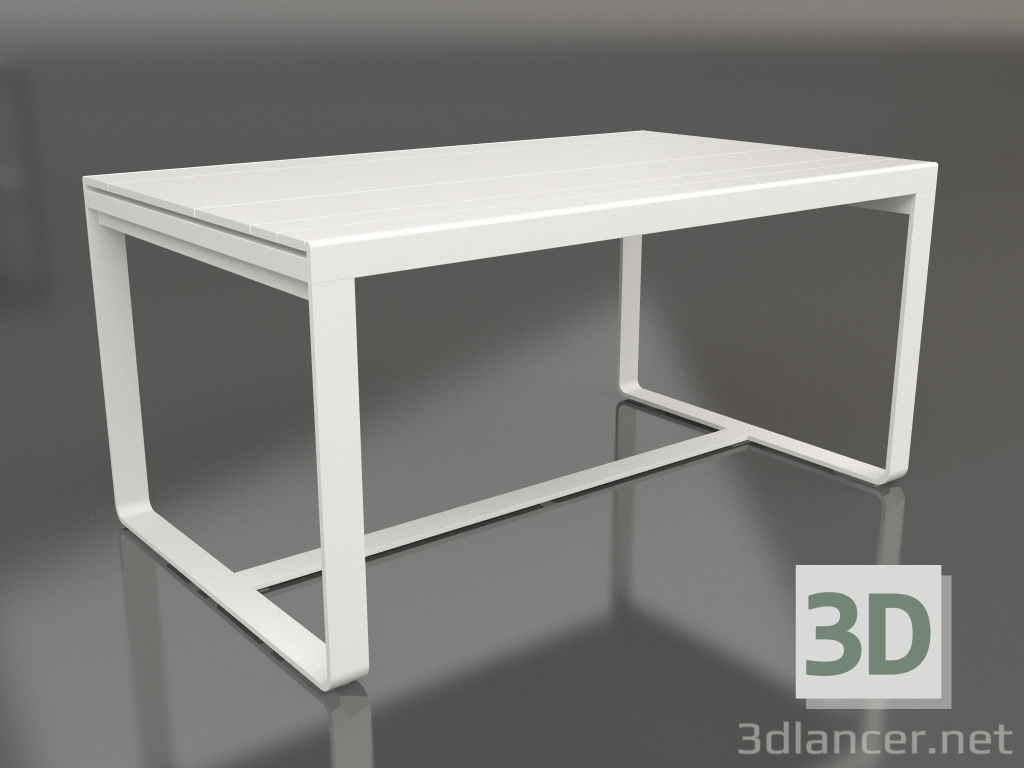 3d model Mesa de comedor 150 (DEKTON Zenith, gris ágata) - vista previa