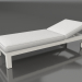 3D Modell Chaiselongue (Achatgrau) - Vorschau