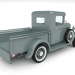 Camioneta retro 3D modelo Compro - render