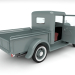 Camioneta retro 3D modelo Compro - render