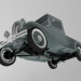 Camioneta retro 3D modelo Compro - render