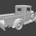 Camioneta retro 3D modelo Compro - render