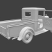 Camioneta retro 3D modelo Compro - render