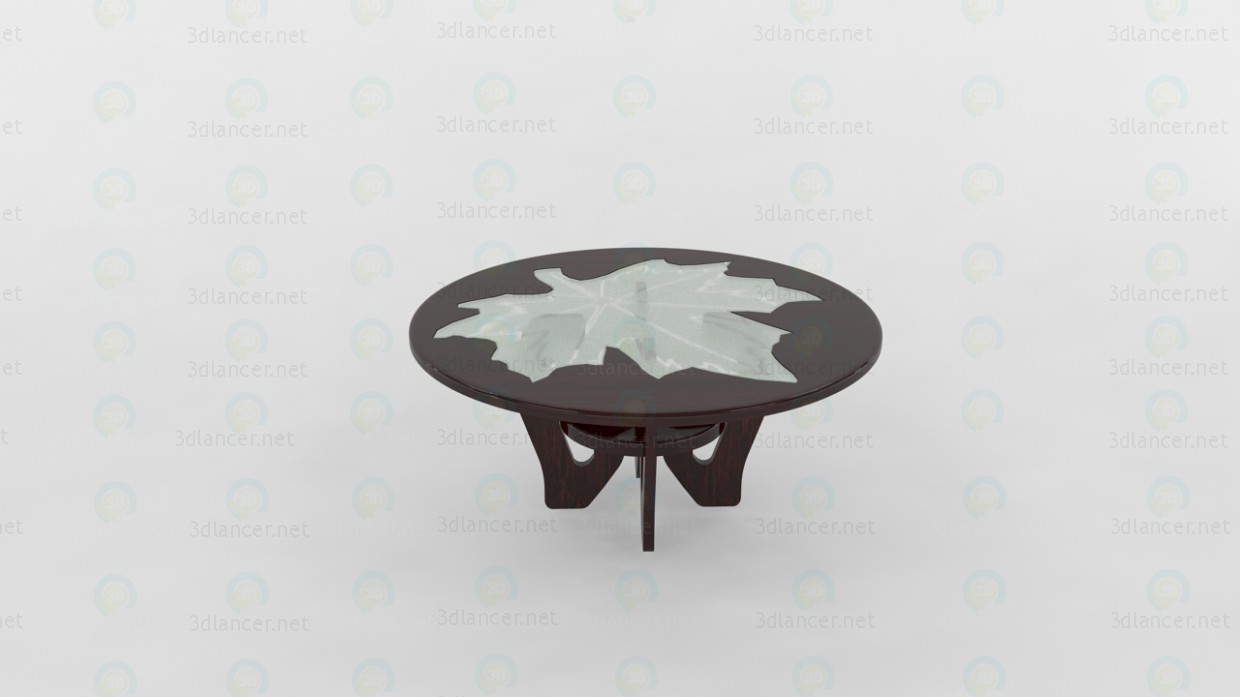 3d model coffee table - preview