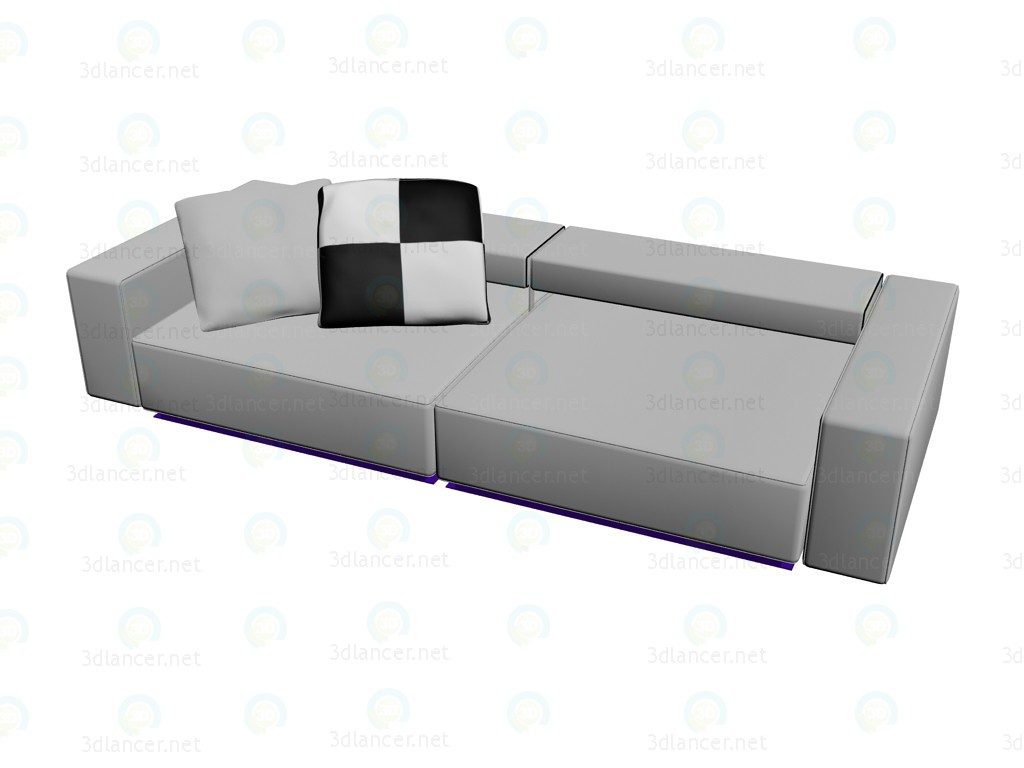 3D Modell Sofa AN292 - Vorschau