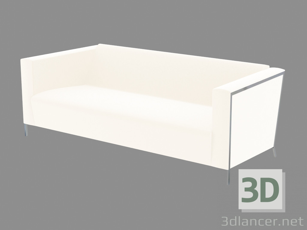 3D Modell Sofa modernes Doppelzimmer - Vorschau