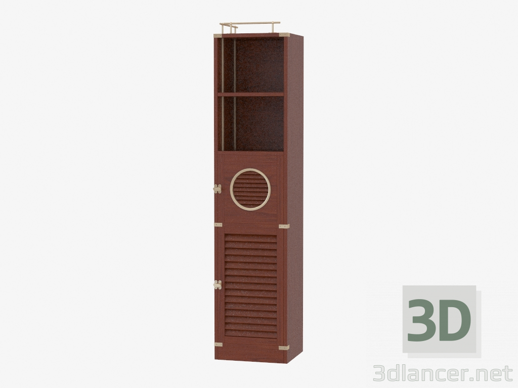 3D Modell Schrank mit Dachreling - Vorschau