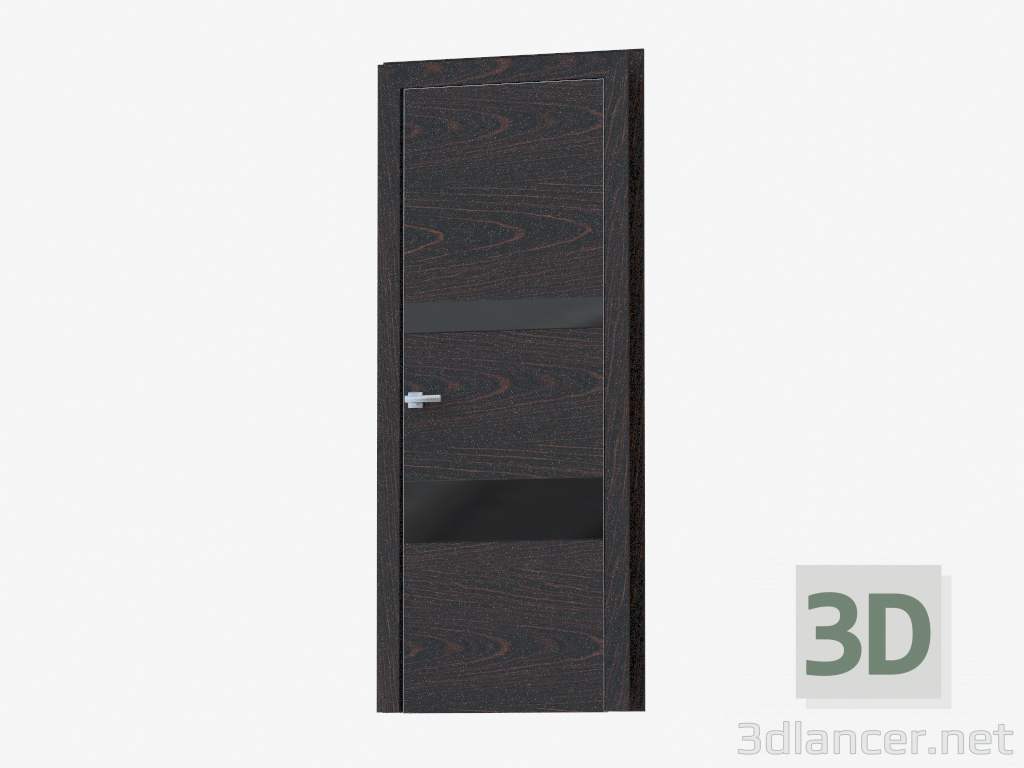 3d model Interroom door (20.31 black) - preview