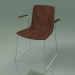 3d model Chair 3909 (on rails, with armrests, walnut) - preview