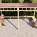 3d Gazebo - pergola model buy - render