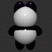 modèle 3D de Panda acheter - rendu