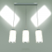 3d model Pendant lamp 50001-3 (chrome) - preview