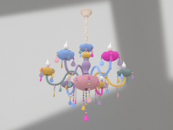 Chandelier Astrid multicolor (074175-6)