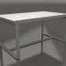 3d model Mesa de comedor 150 (DEKTON Zenith, Antracita) - vista previa