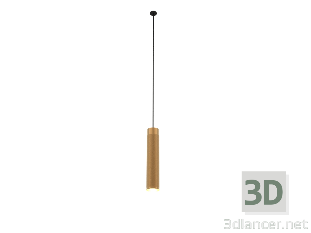 3d model Lámpara colgante Patrone Grande (latón macizo) - vista previa