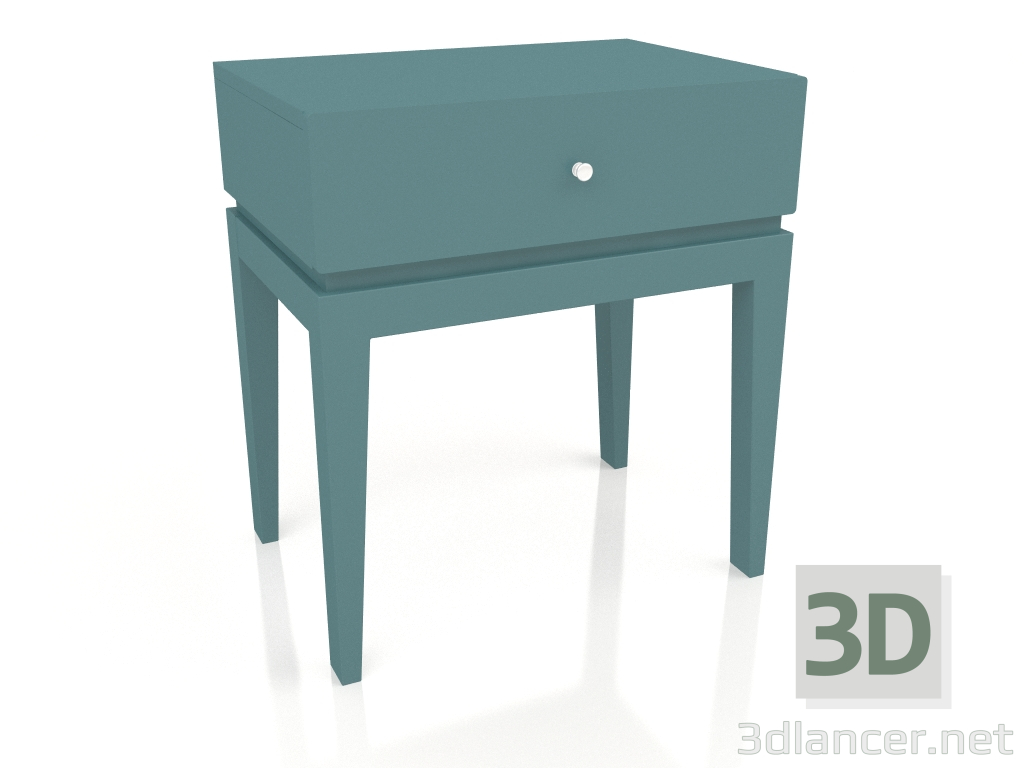 3d model One Static bedside table (option 1) - preview