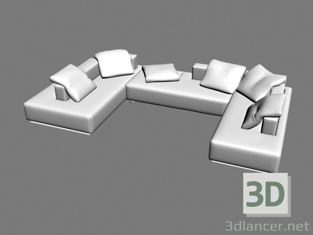 3d model Sofa Split - preview