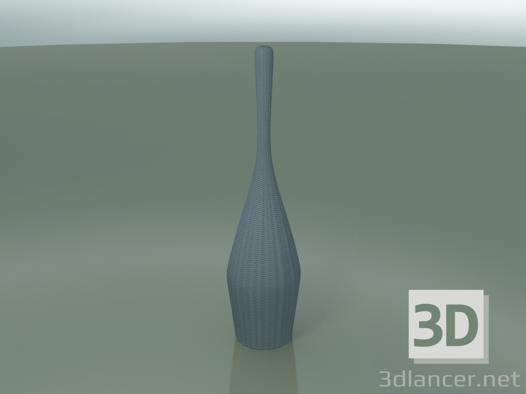 3d model Lámpara de pie (Bolla L, azul) - vista previa