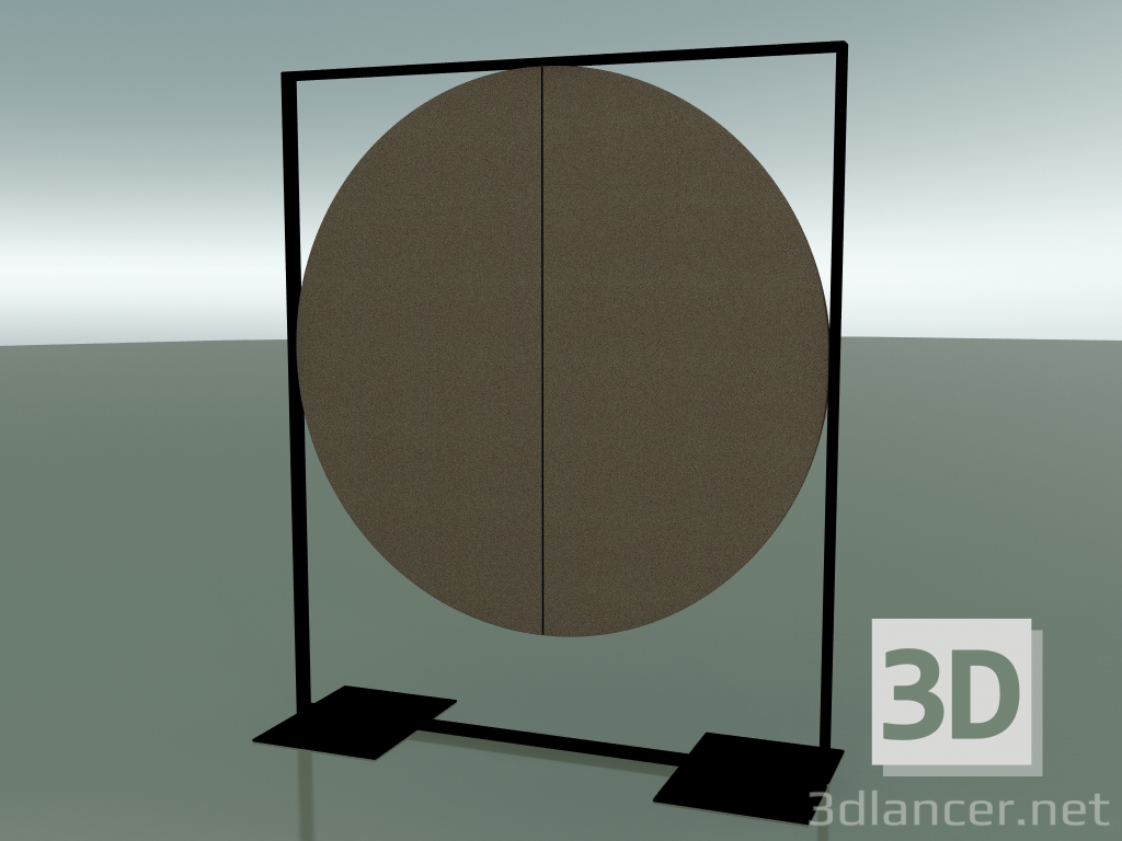 3D Modell Freistehende große runde Platte 5105 + 5108 (V39) - Vorschau