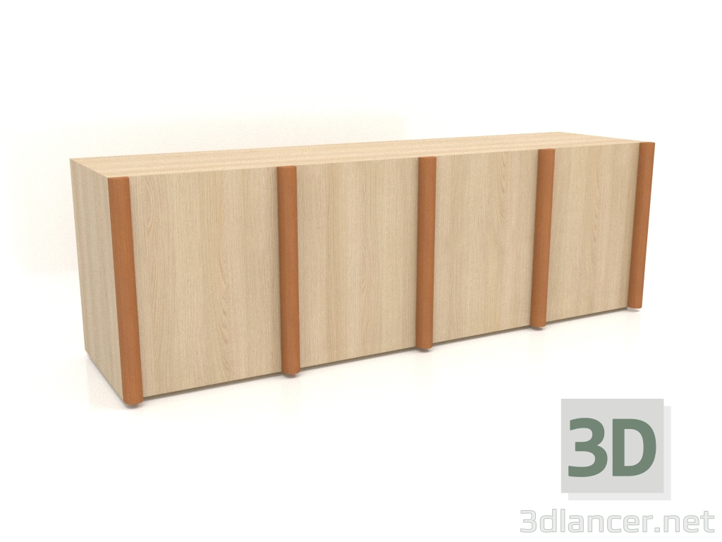 modello 3D Buffet MW 05 (2465x667x798, opzione 2) - anteprima