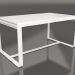 modèle 3D Table à manger 150 (DEKTON Zenith, Blanc) - preview