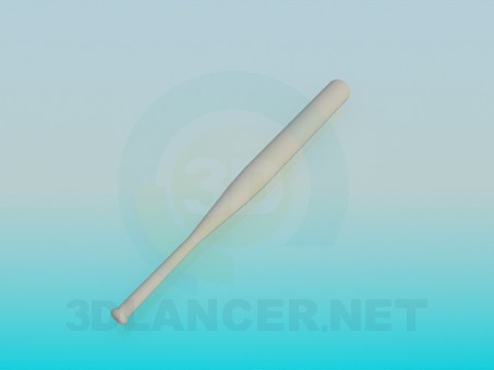 3d model Baseball bat - preview