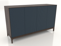 Mobile TV FARGO con frontali fresati 1600x500x950 mm (cobalto scuro, rovere scuro, opzione 3)