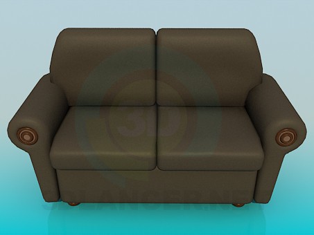 3D Modell Sofa - Vorschau