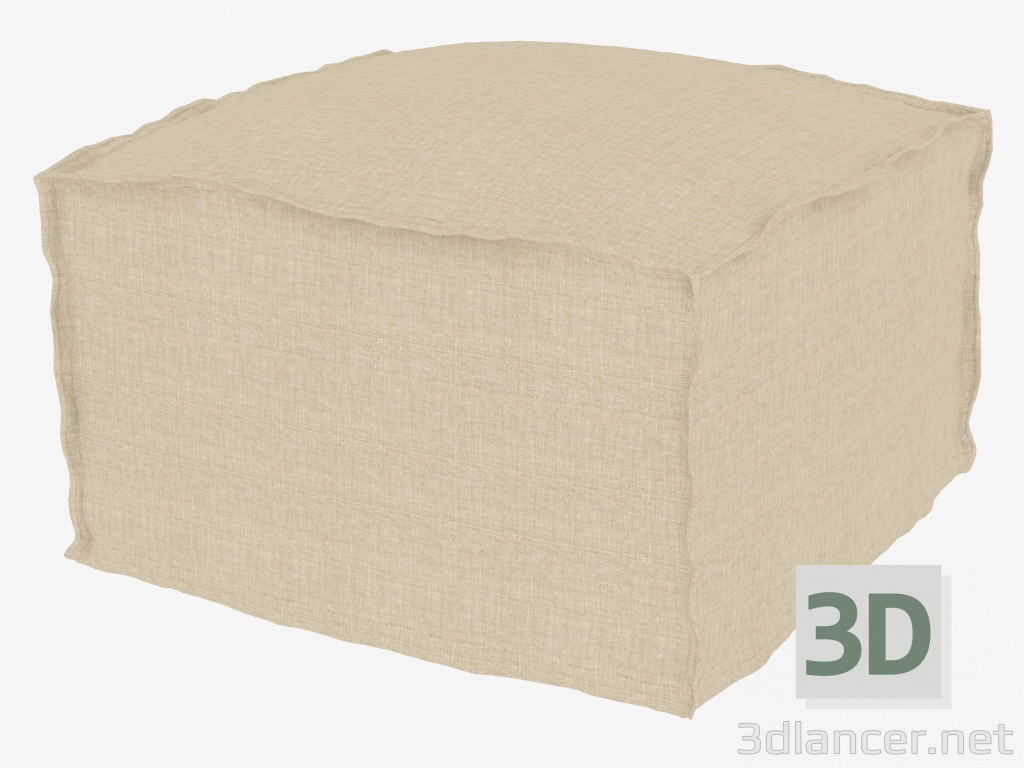 3d модель Стол кофейный квадратный SABENA END TABLE (7801.1002.Beige) – превью