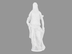 Marble sculpture Veiled Woman