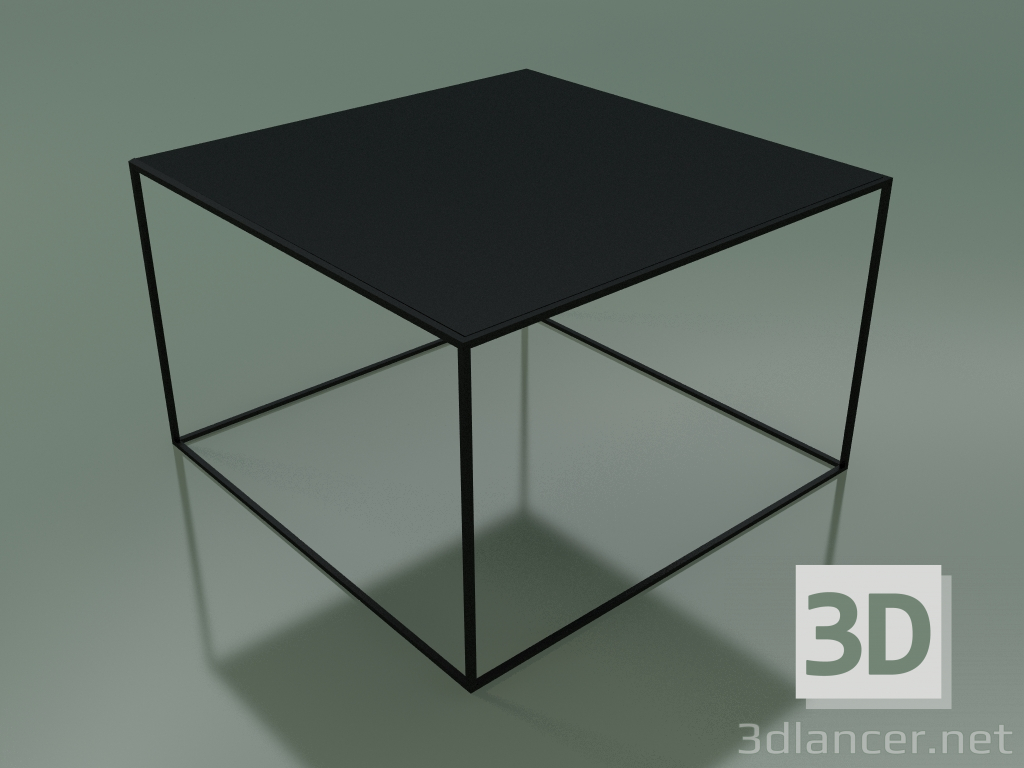 modello 3D Tavolino quadrato (H 50 cm, 80x80 cm) - anteprima