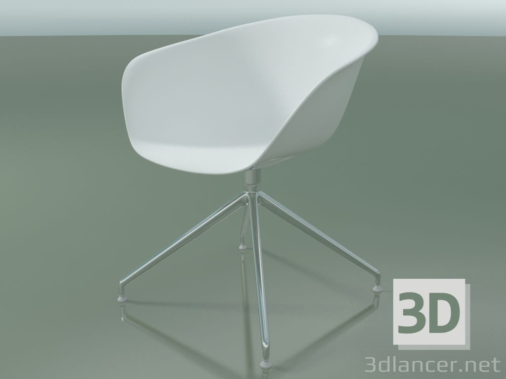 3d model Silla 4206 (en un paso elevado, giratorio PP0001) - vista previa