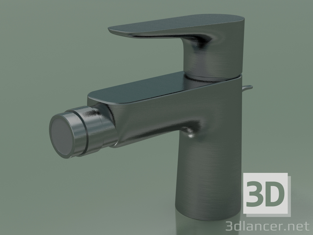 modello 3D Miscelatore monocomando bidet (71720340) - anteprima