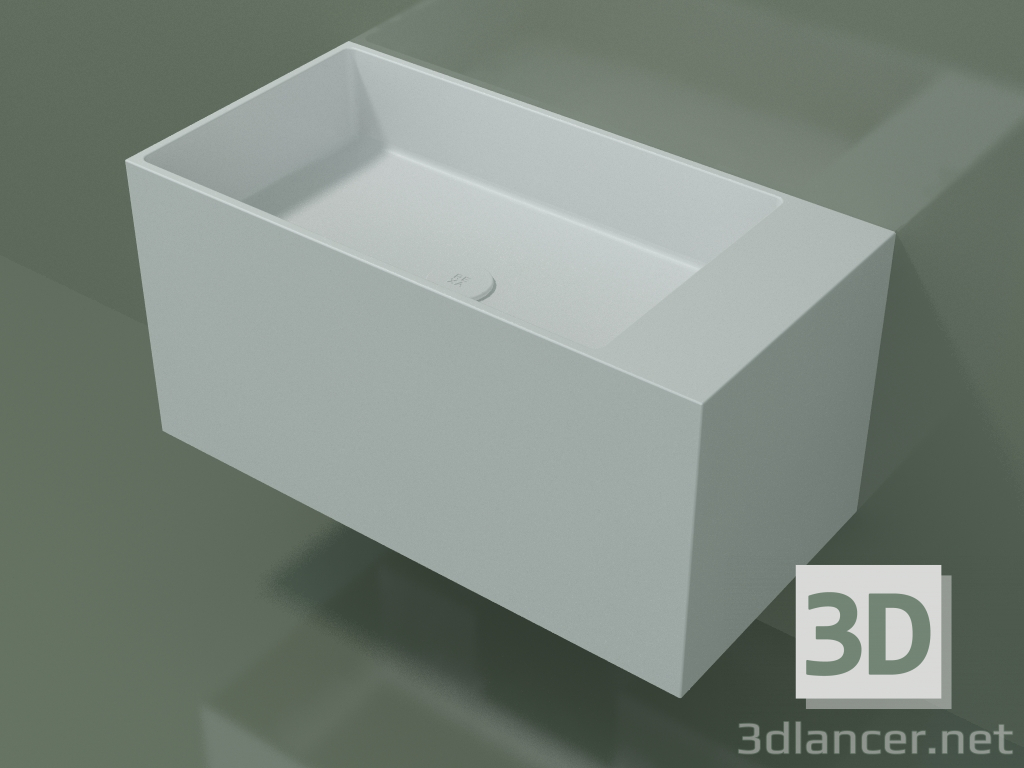 3d model Lavabo de pared (02UN42102, Glacier White C01, L 72, P 36, H 36 cm) - vista previa