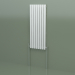 3d model Vertical radiator RETTA (8 sections 1200 mm 40x40, white matt) - preview