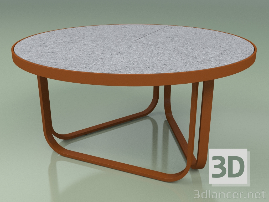 Modelo 3d Mesa de centro 009 (Metal Rust, Gres Fog) - preview