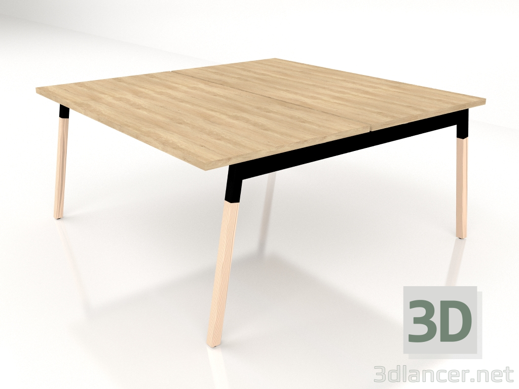 3D Modell Arbeitstisch Ogi W Bench BOW34 (1600x1610) - Vorschau