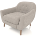 3d model Armchair Stockholm (beige) - preview