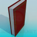 3d model The thick book - preview