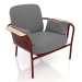 3d model Sillón (rojo vino) - vista previa