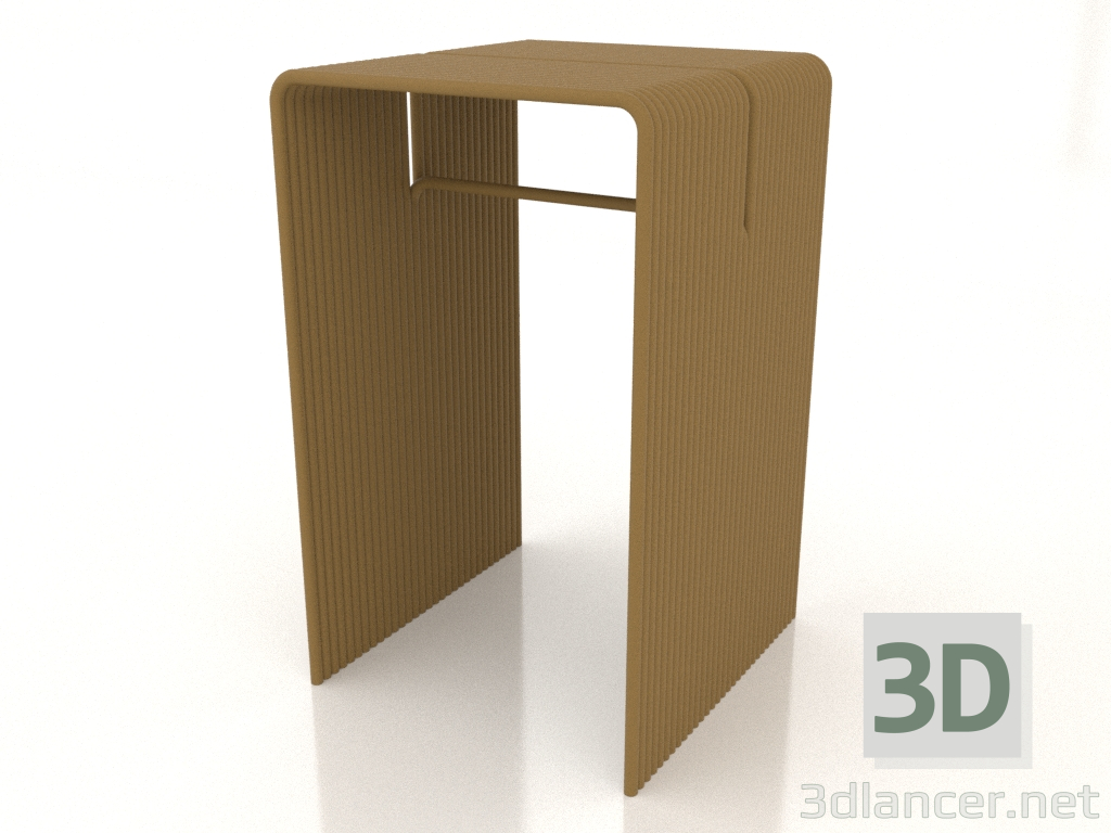 3D Modell Stehtisch (gelb) - Vorschau