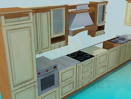 modèle 3D Cuisine - preview