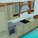 3d model Kitchen - preview