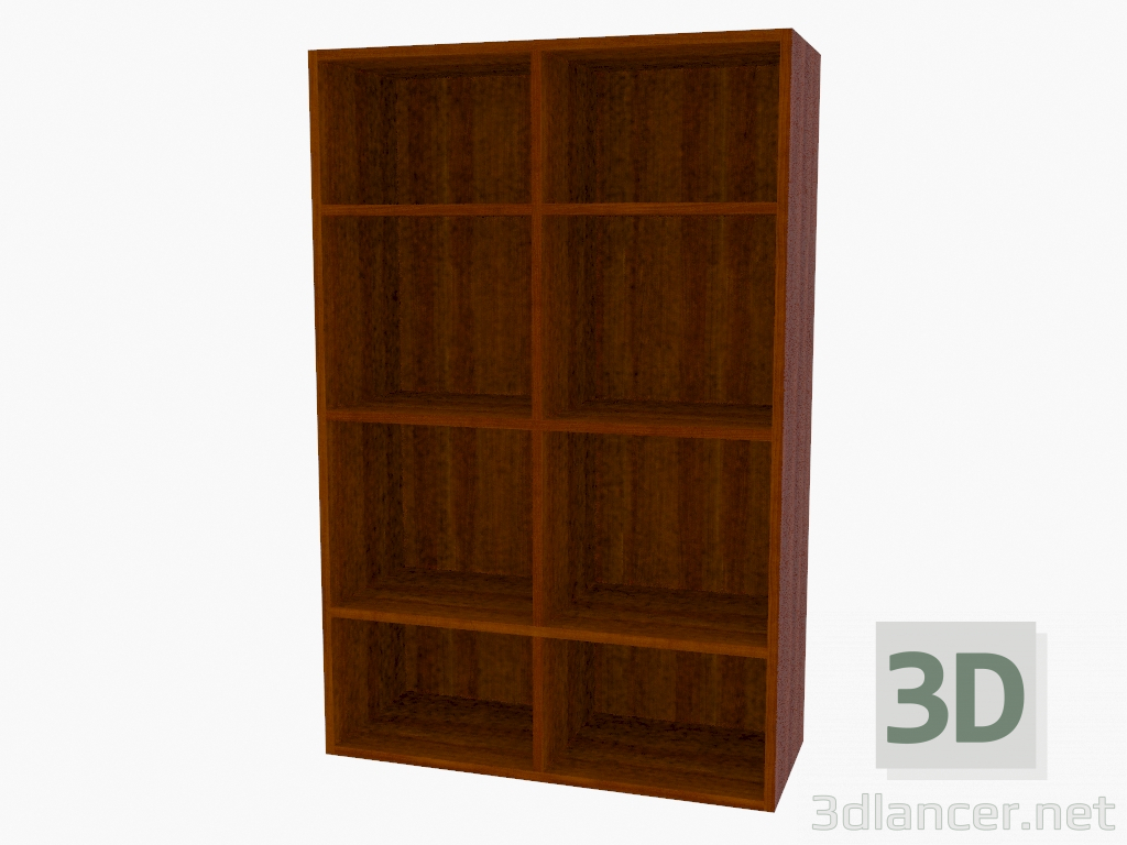 3d model Estantería media (5884-44) - vista previa